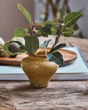 Vaso Kolo - Giallo senape, 8,5 cm - House Doctor