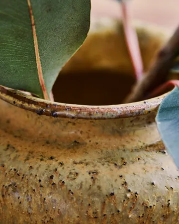 Vaso Kolo - Giallo senape, 8,5 cm - House Doctor