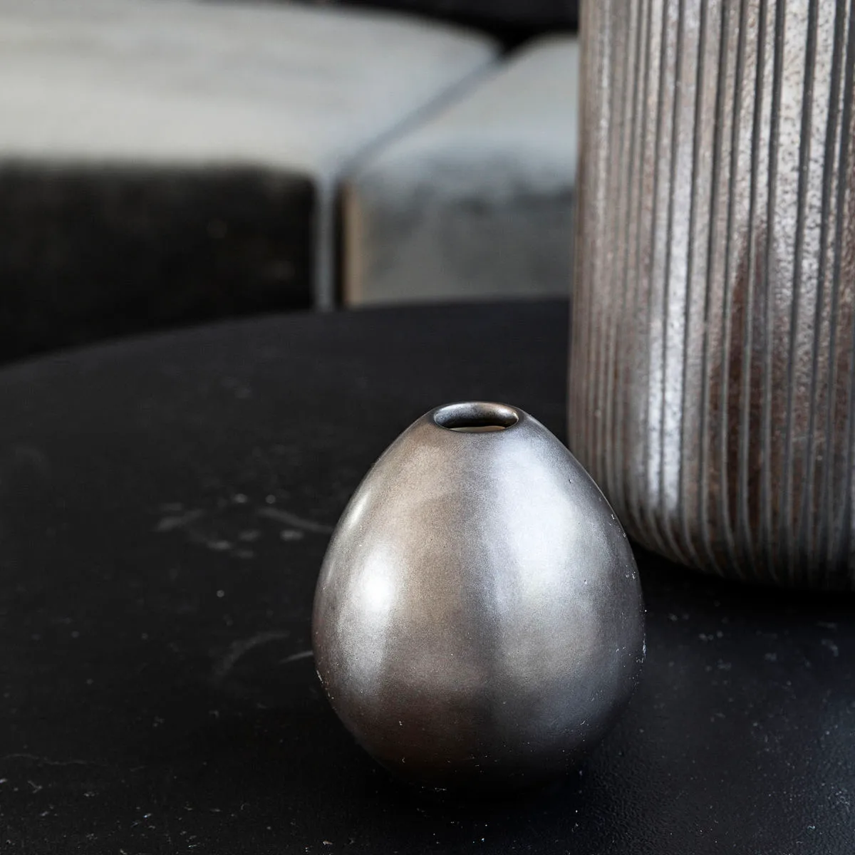 Vaso per bambini - Earthenware, Nero opaco House Doctor