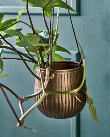 Vaso sospeso Plan 2 pezzi - Dorato - House Doctor