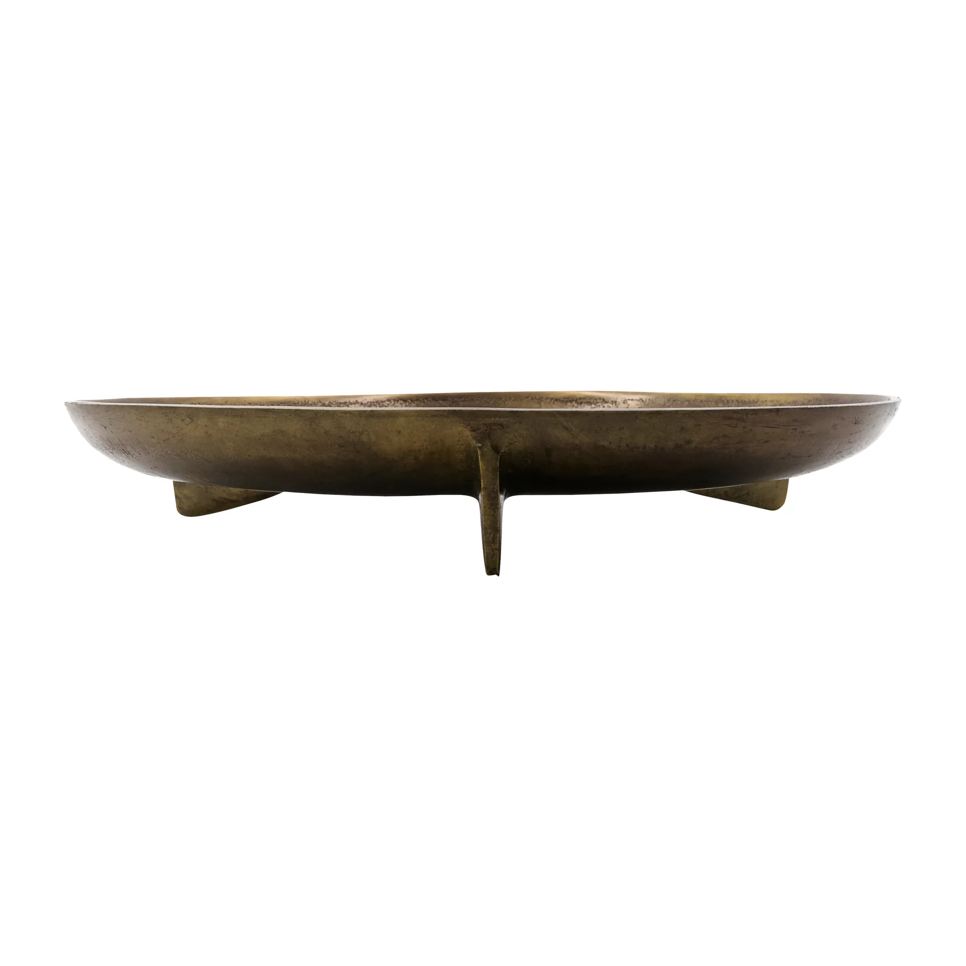 Vassoio in ghisa Ø 38 cm, Antique brass House Doctor
