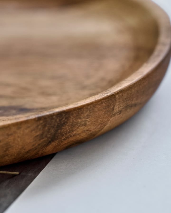 Vassoio Wood 19x33 cm 2 pezzi, Natura House Doctor