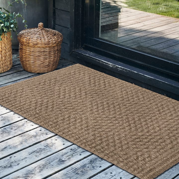 Zerbino Clean, 85x130 cm, Colore naturale House Doctor