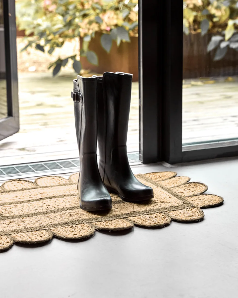 Zerbino Denta, Verde-naturale, 60x90 cm House Doctor