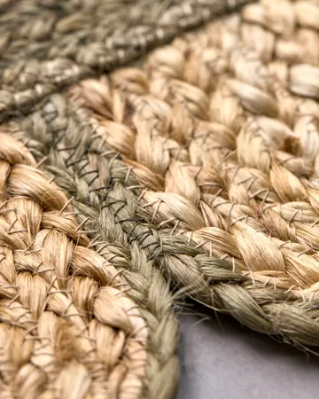 Zerbino Denta - Verde-naturale, 60x90 cm - House Doctor