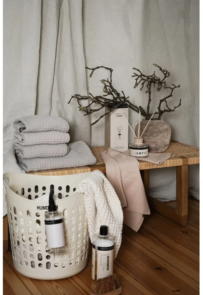 Cestino Humdakin Ø 39 cm, Beige Humdakin