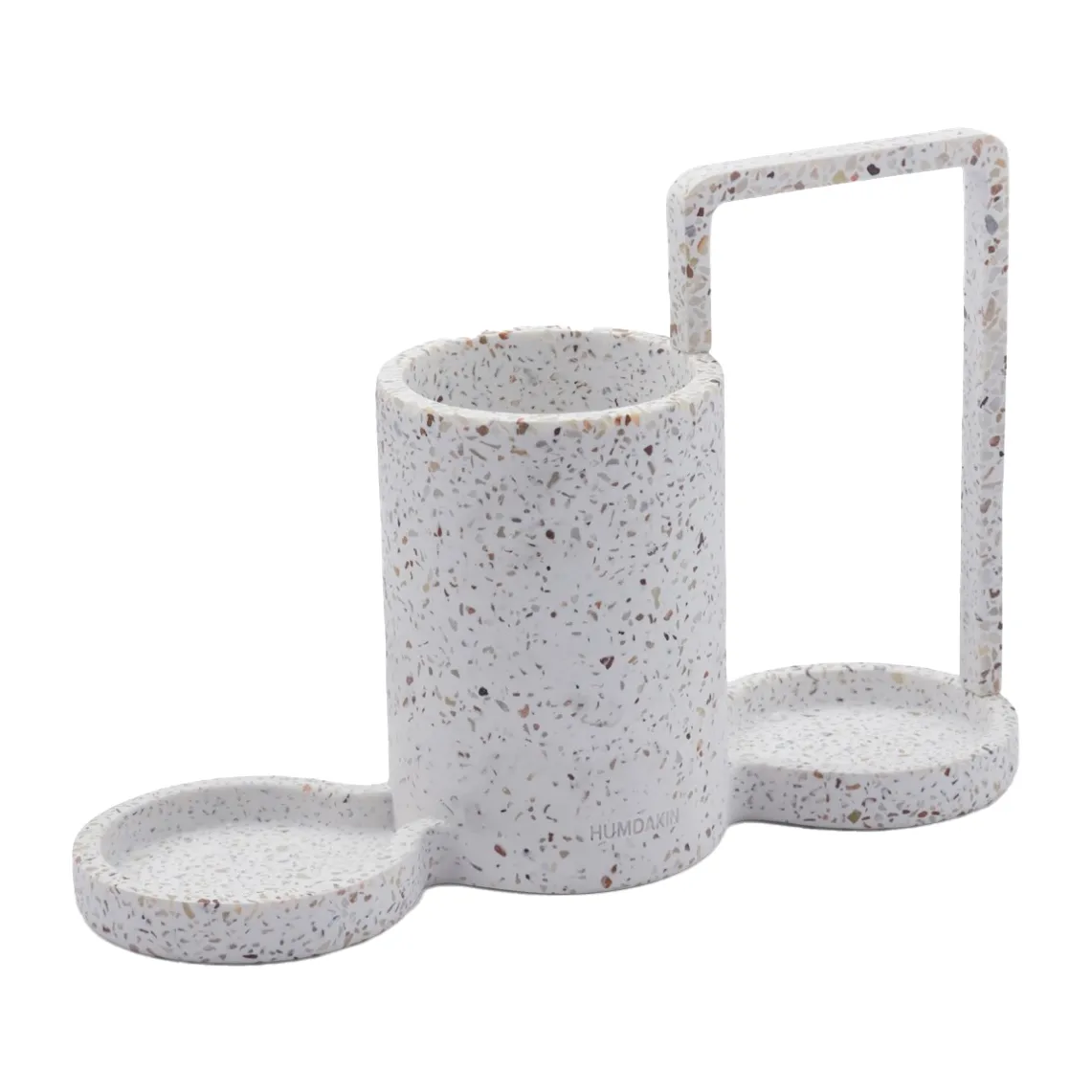 Portadetersivo con vaso per spazzole, Grande Humdakin
