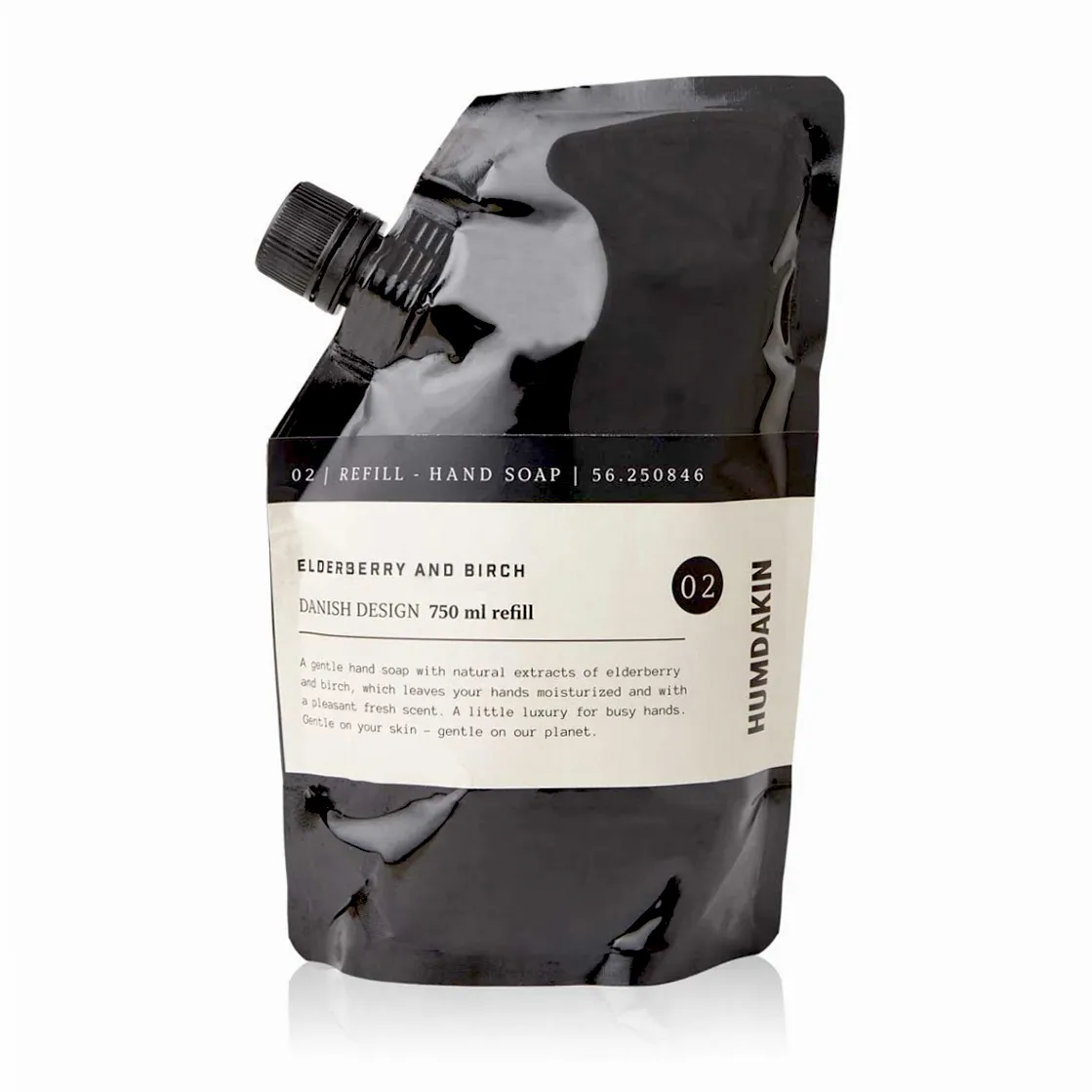 Ricarica sapone mani Humdakin 750 ml, Elderberry & birch Humdakin