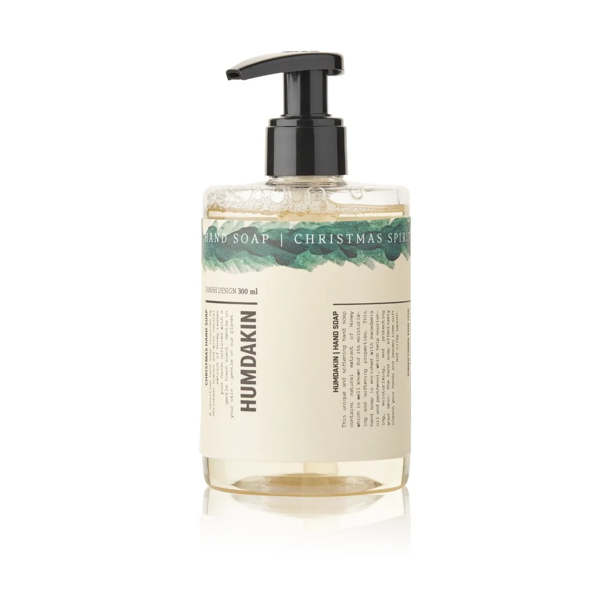 Sapone mani Humdakin Christmas Spirit 2023, 300 ml, Miele e spezie natalizie Humdakin