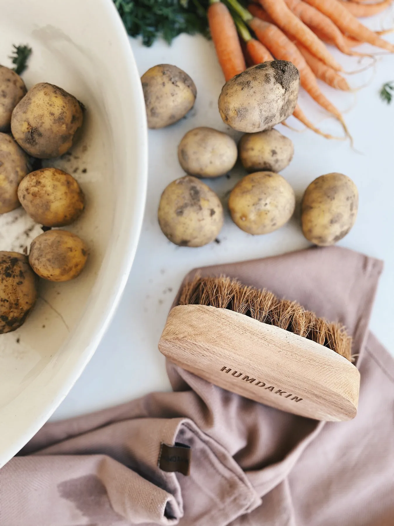 Spazzola in legno di bambù Humdakin, Medio Humdakin