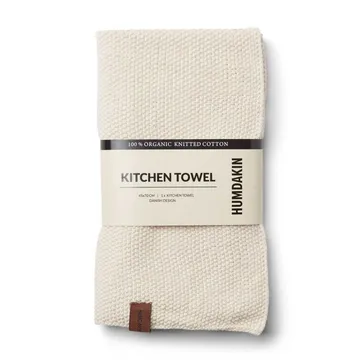 Strofinaccio da cucina Humdakin Knitted 45x70 cm - Shell - Humdakin
