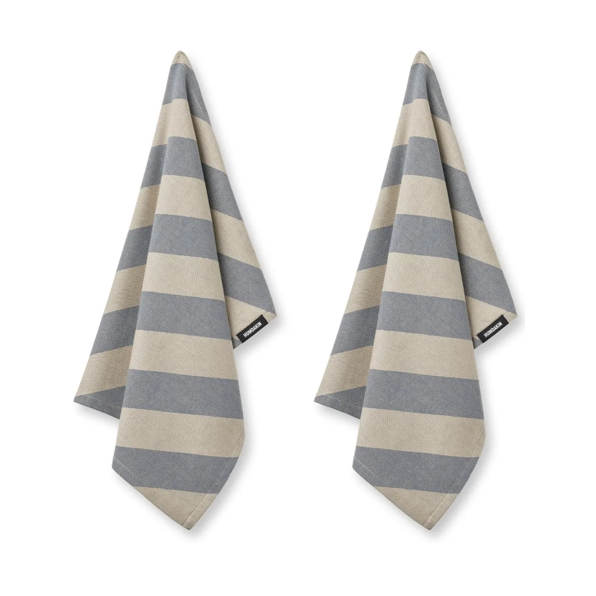 Strofinaccio da cucina Humdakin Organic 45x70 cm confezione da 2, Caramella blu Humdakin