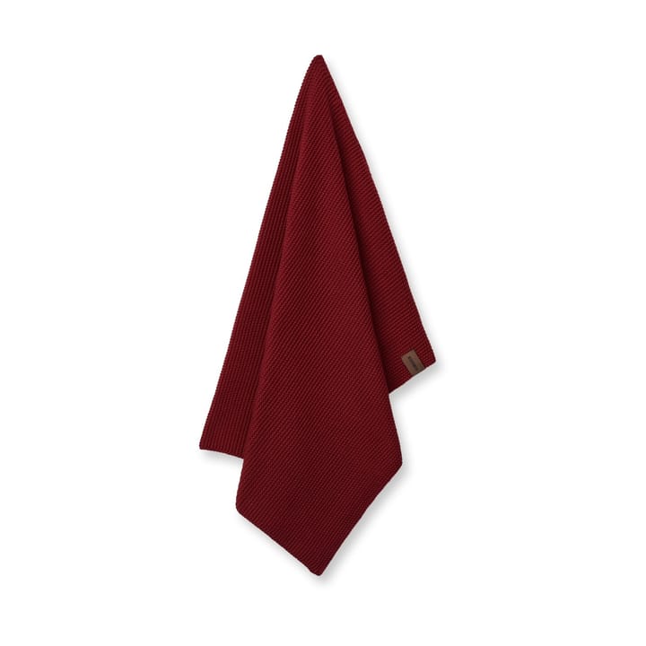 Strofinaccio Humdakin Knitted 45x70 cm - Rosso granata - Humdakin