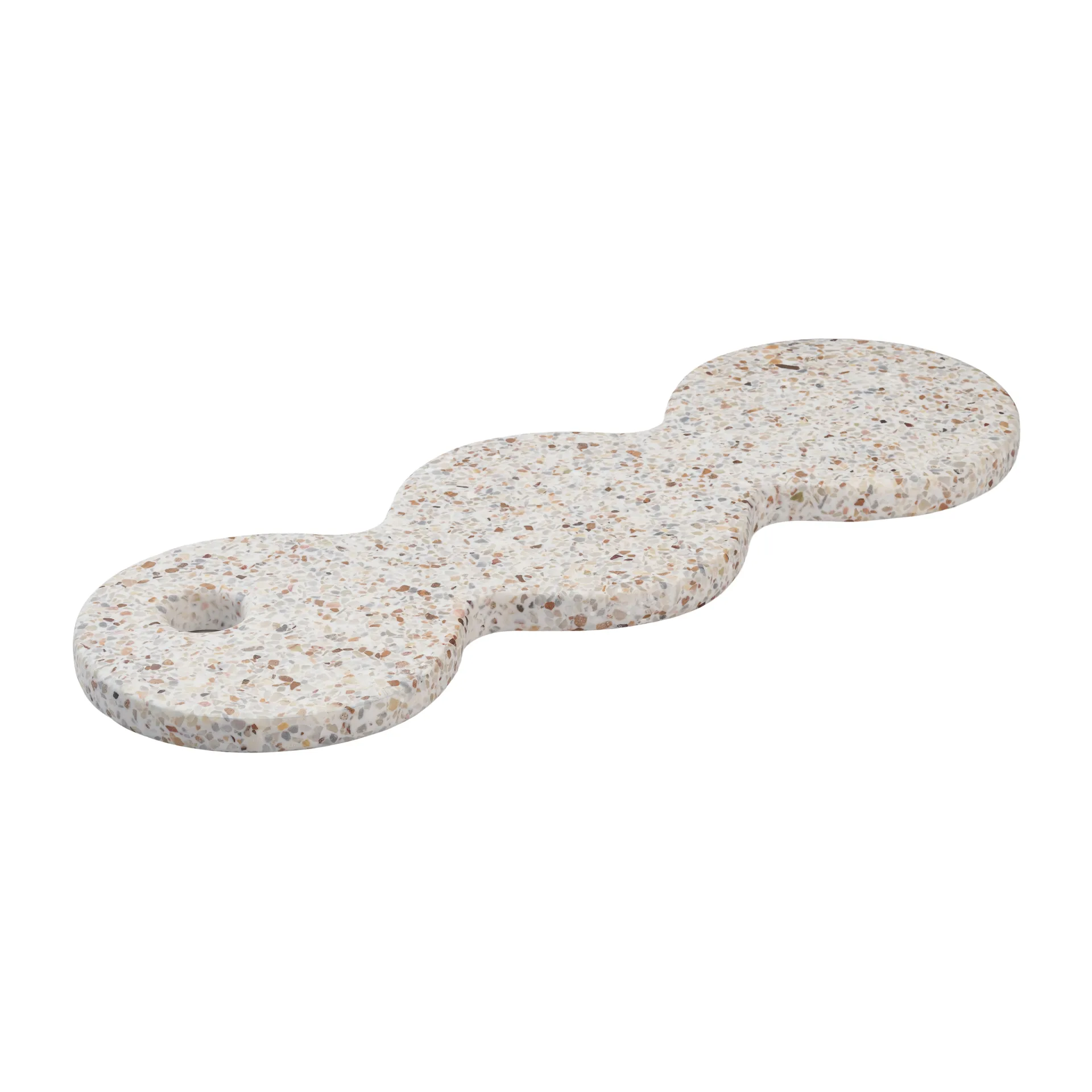 Vassoio Humdakin Terrazzo 40 cm, Rosso/beige Humdakin