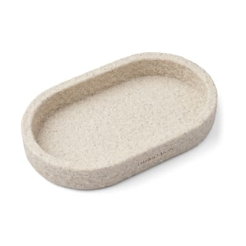 Vassoio ovale Humdakin Sandstone, 15x25 cm - Colore naturale - Humdakin