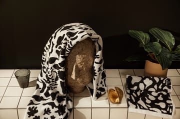 Asciugamano Oiva Toikka Cheetah 50x70 cm - Nero-bianco - Iittala