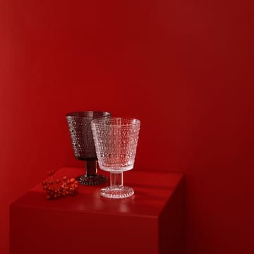 Bicchiere con stelo Kastehelmi 26 cl confezione da 2  - Trasparente - Iittala