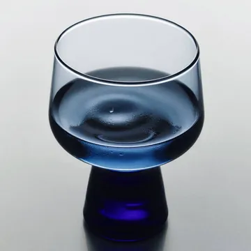 Bicchiere con stelo Solare 29 cl confezione da 2 - Pioggia - Iittala