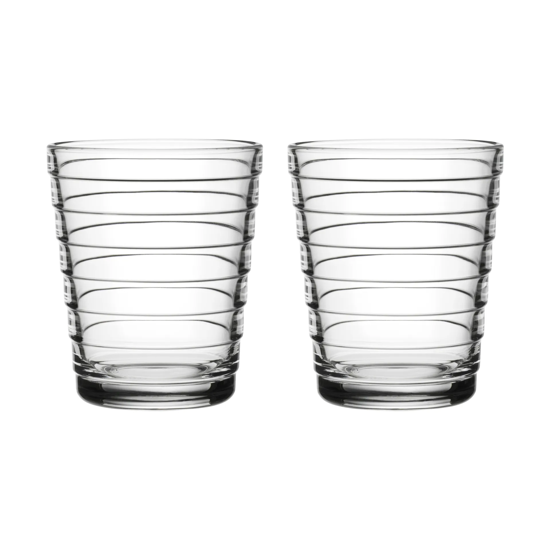 Bicchiere da bibita 22 cl Aino Aalto confezione da 2, trasparente Iittala