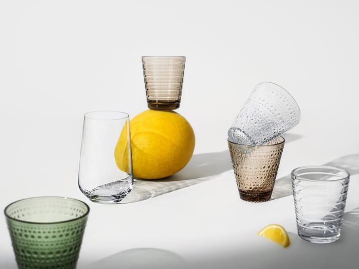 Bicchiere da bibita 22 cl Aino Aalto confezione da 2, trasparente Iittala