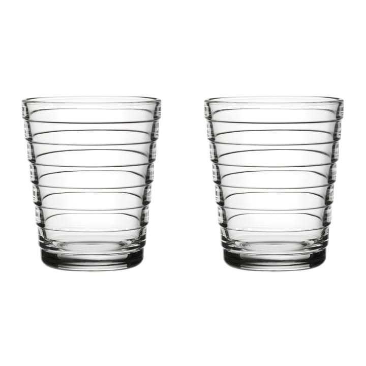 Bicchiere da bibita 22 cl Aino Aalto confezione da 2 - trasparente - Iittala