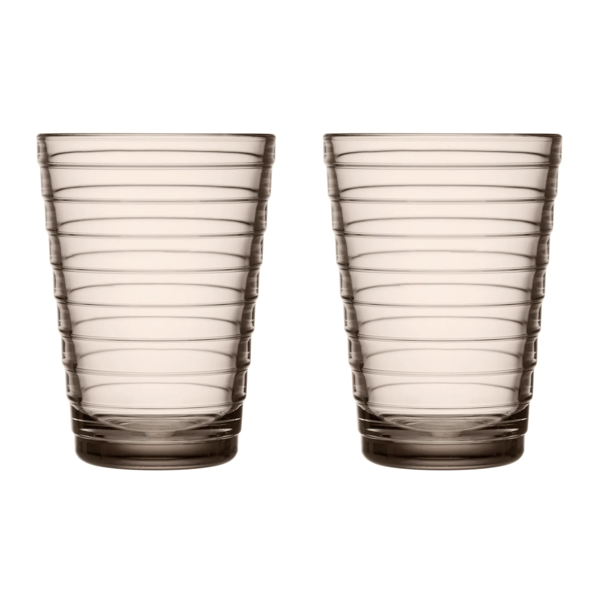 Bicchiere da bibita 33 cl Aino Aalto confezione da 2, lino Iittala