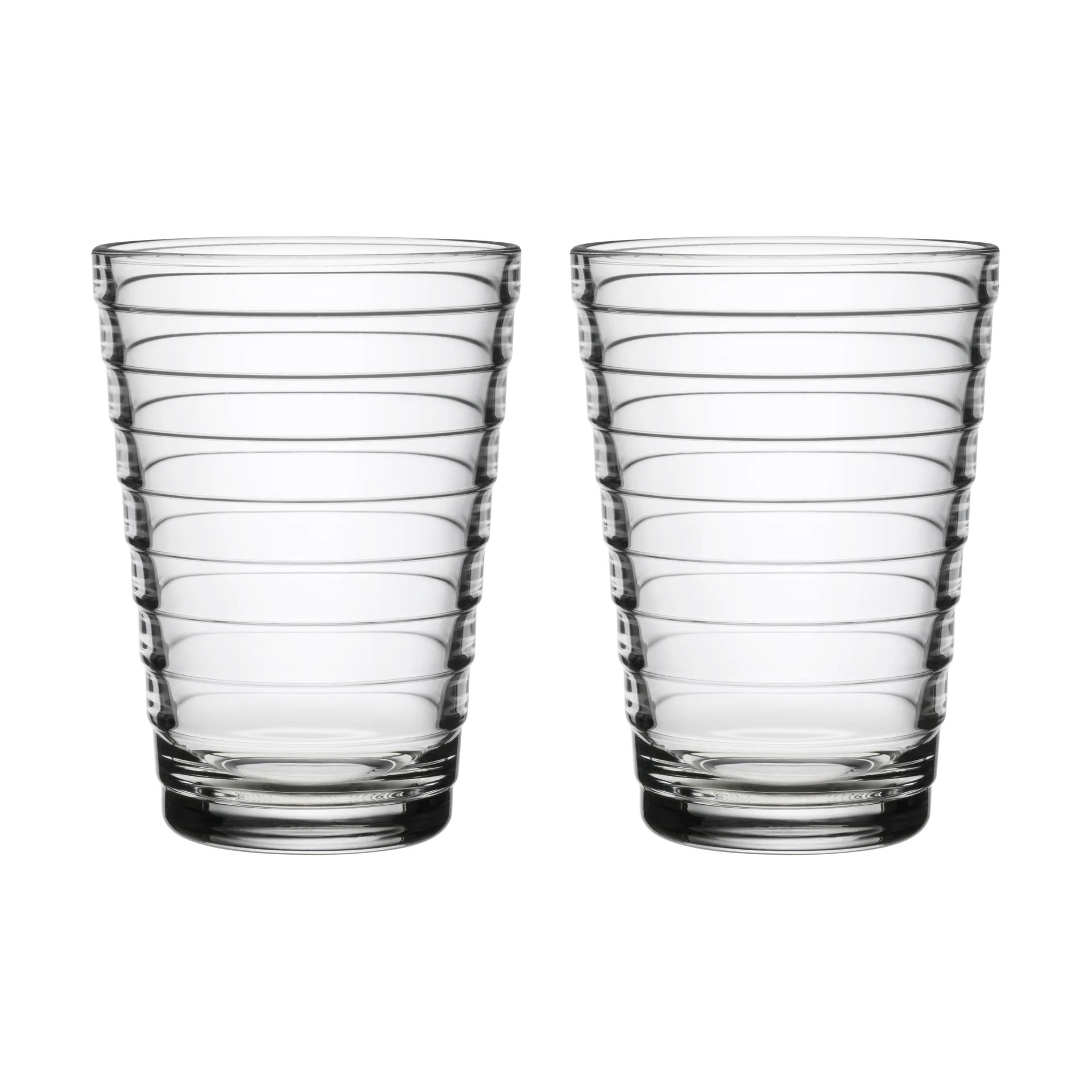 Bicchiere da bibita 33 cl Aino Aalto confezione da 2, trasparente Iittala