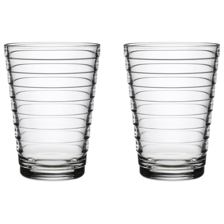 Bicchiere da bibita 33 cl Aino Aalto confezione da 2 - trasparente - Iittala