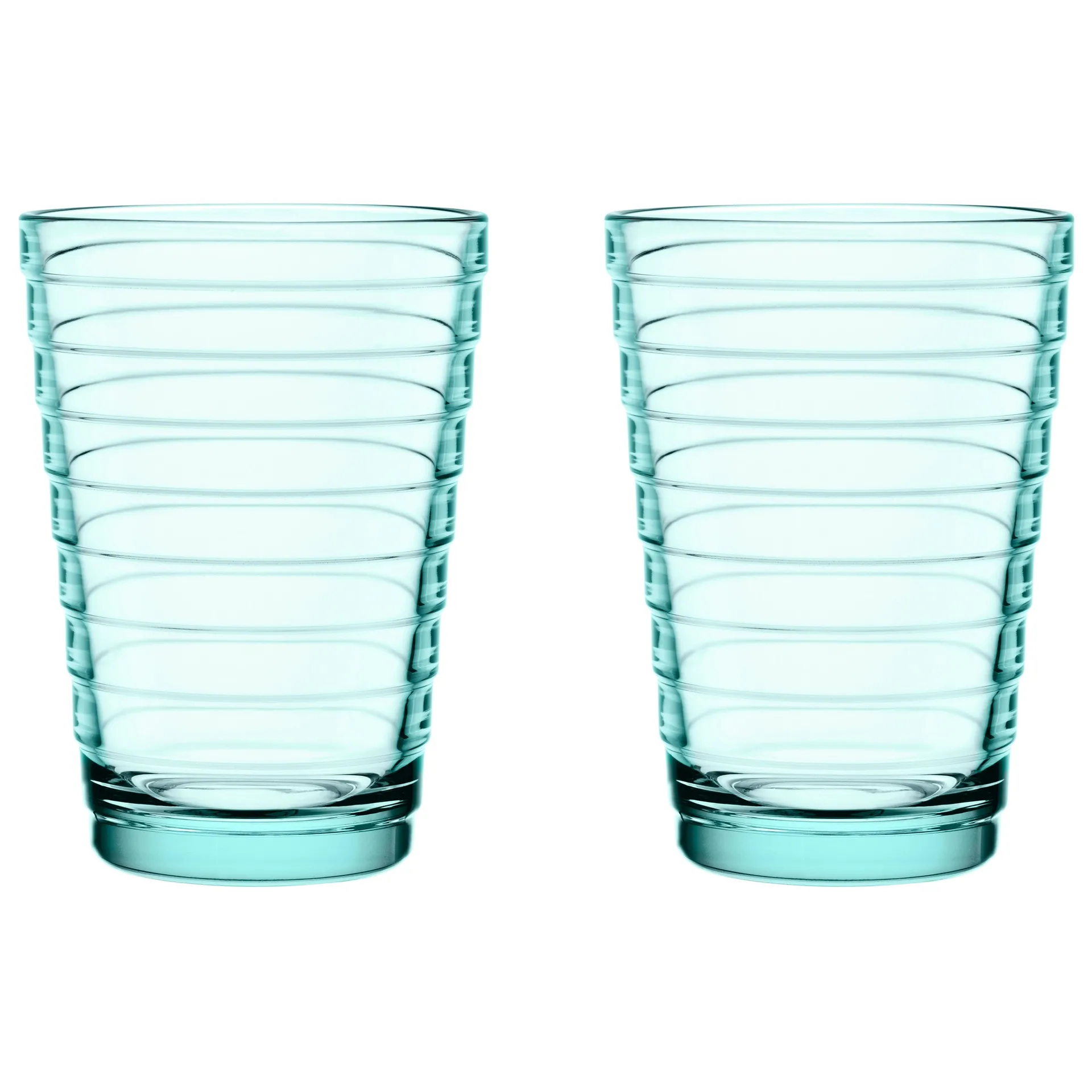 Bicchiere da bibita 33 cl Aino Aalto confezione da 2, verde acqua Iittala