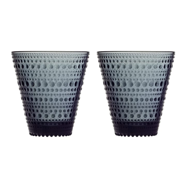 Bicchiere Kastehelmi 30 cl confezione da 2 - grigio scuro - Iittala