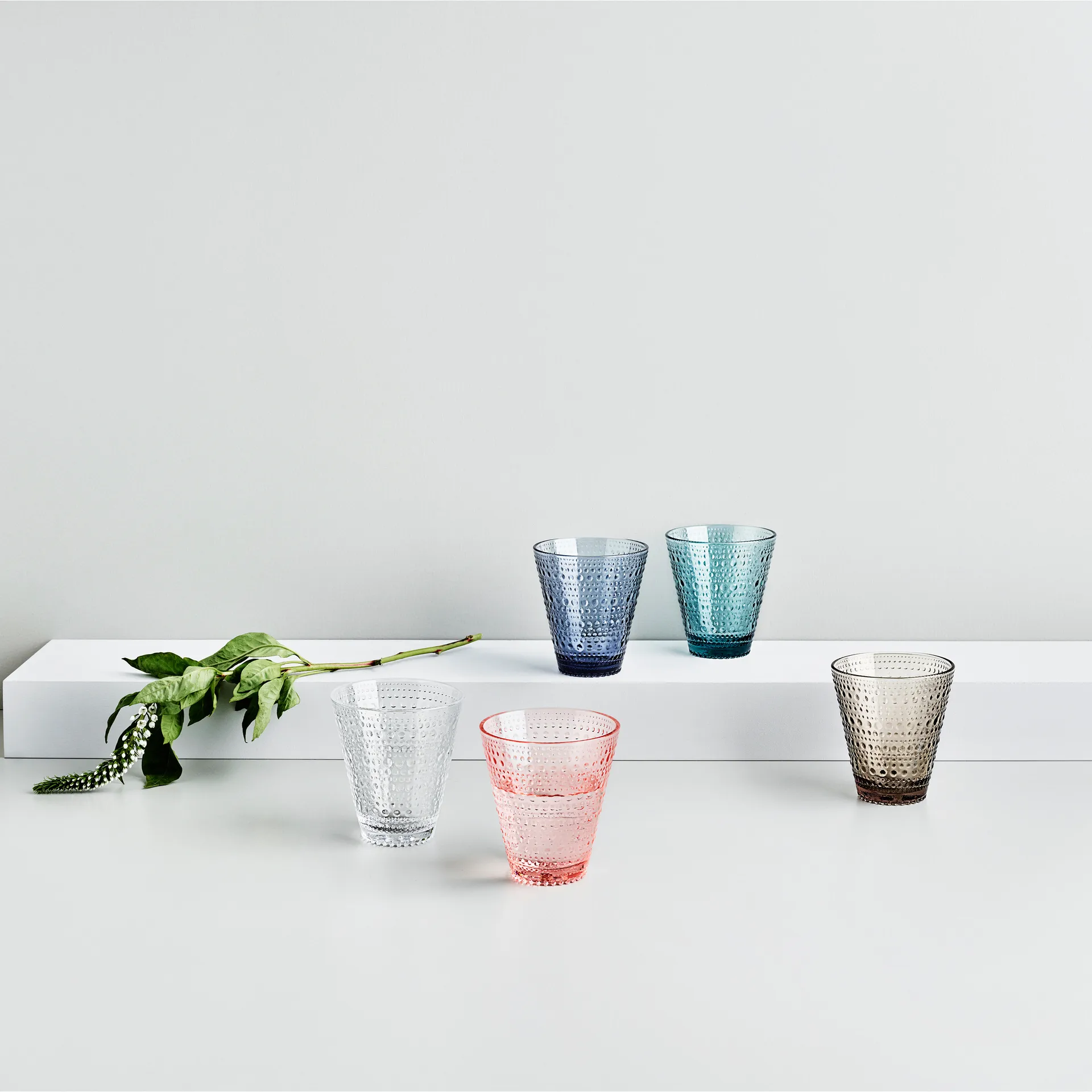 Bicchiere Kastehelmi 30 cl confezione da 2, trasparente Iittala