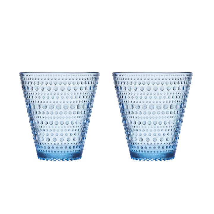 Bicchiere Kastehelmi 30 cl confezione da 2 - verde acqua  - Iittala