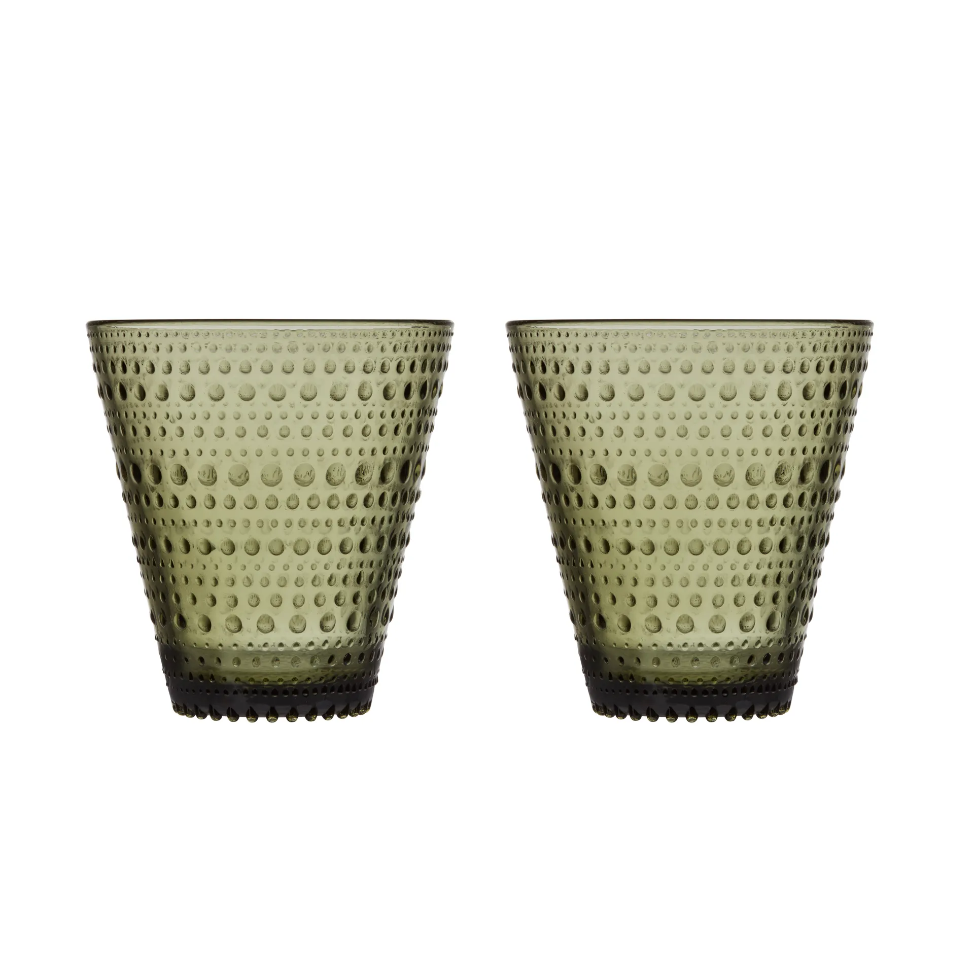 Bicchiere Kastehelmi 30 cl confezione da 2, verde muschio Iittala