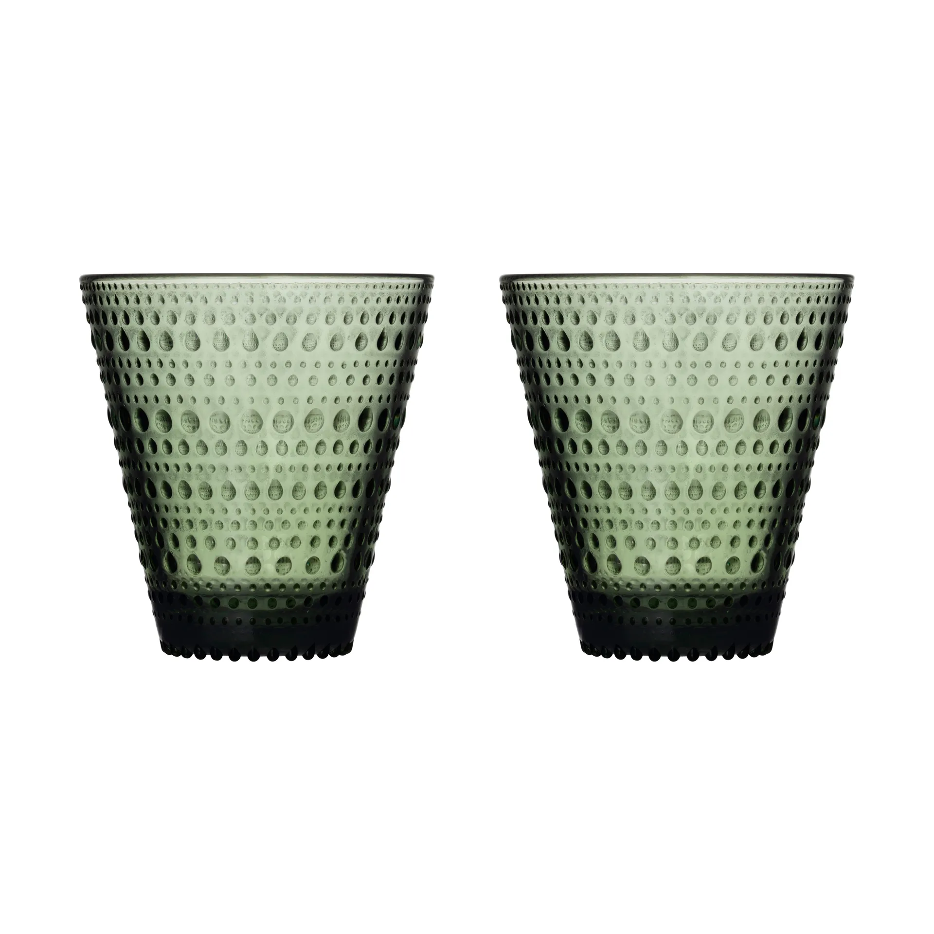 Bicchiere Kastehelmi 30 cl confezione da 2, Verde pino Iittala