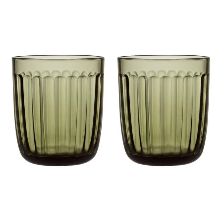 Bicchiere Raami 26 cl confezione da 2 - verde muschio - Iittala