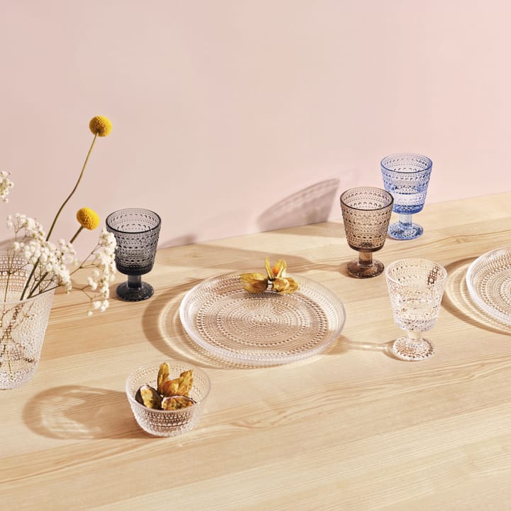 Bicchiere su base Kastehelmi 26 cl confezione da 4 - trasparente - Iittala