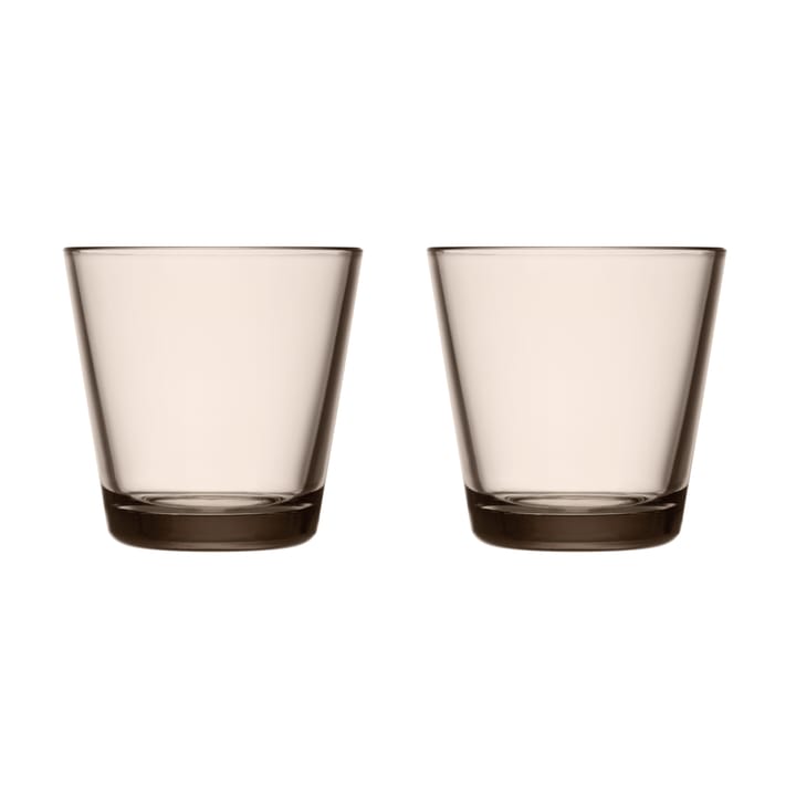 Bicchiere tumbler Kartio 21 cl confezione da 2 - lino - Iittala