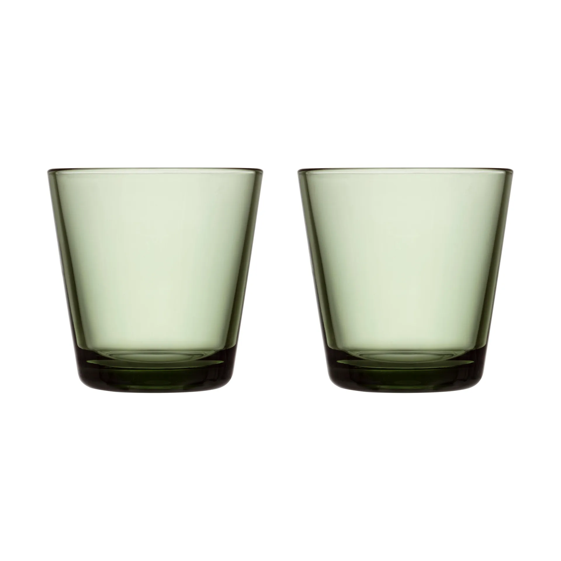 Bicchiere tumbler Kartio 21 cl confezione da 2, Verde pino Iittala