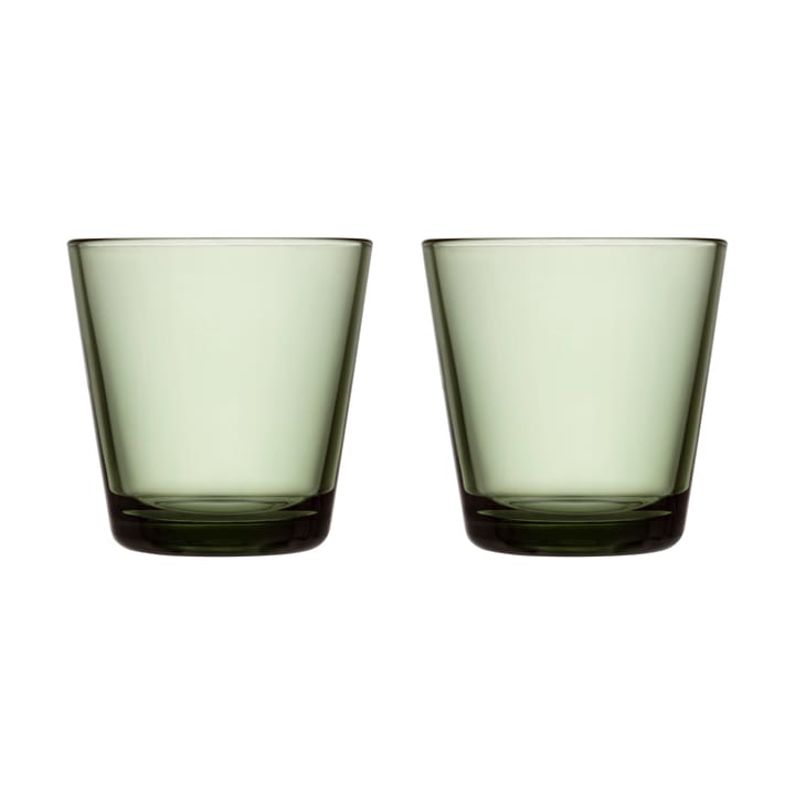 Bicchiere tumbler Kartio 21 cl confezione da 2 - Verde pino - Iittala