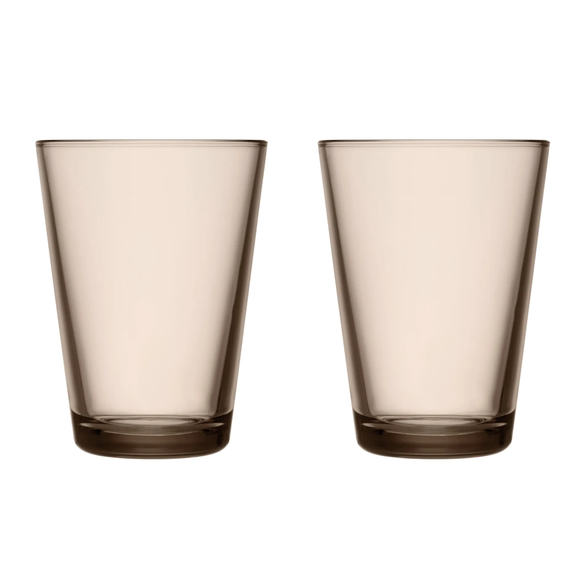 Bicchiere tumbler Kartio 40 cl confezione da 2, lino Iittala