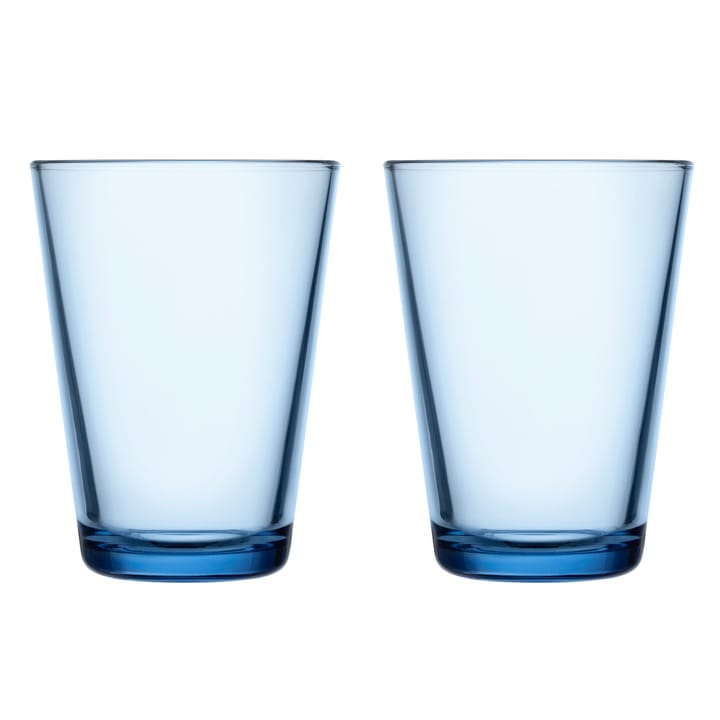 Bicchiere tumbler Kartio 40 cl confezione da 2 - verde acqua  - Iittala