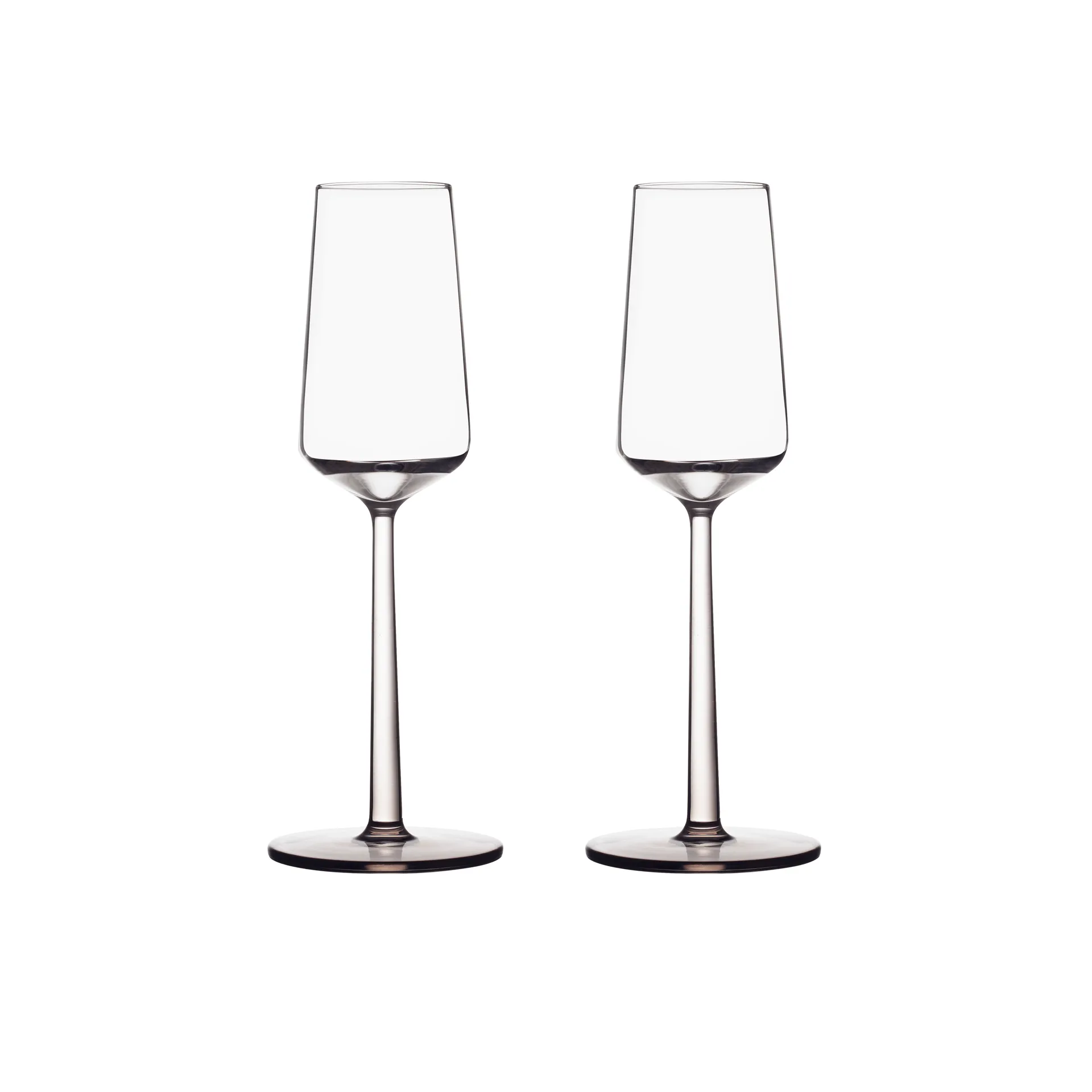 Bicchieri da champagne Essence confezione da 2, Lino, 21 cl Iittala