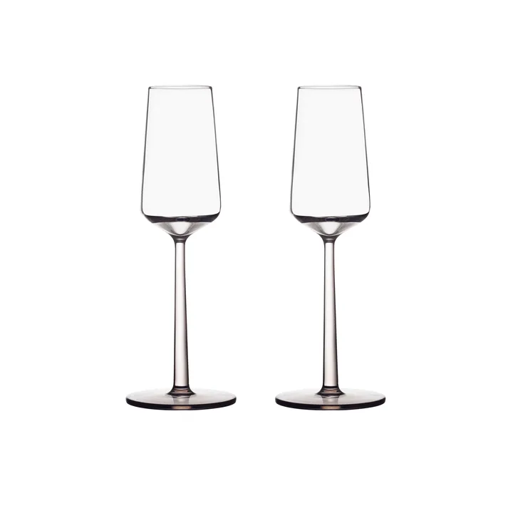 Bicchieri da champagne Essence confezione da 2 - Lino, 21 cl - Iittala