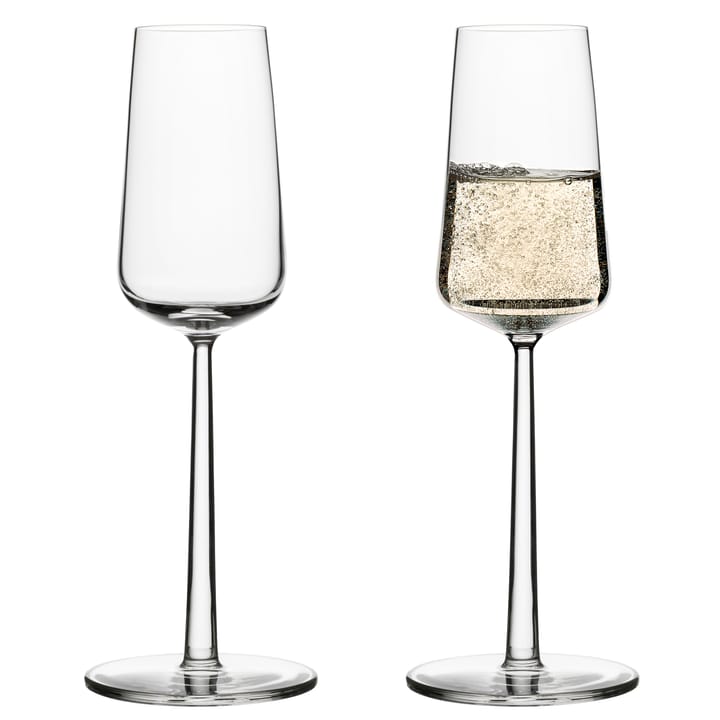 Bicchieri da champagne Essence confezione da 2 - trasparente confezione da 2 - Iittala