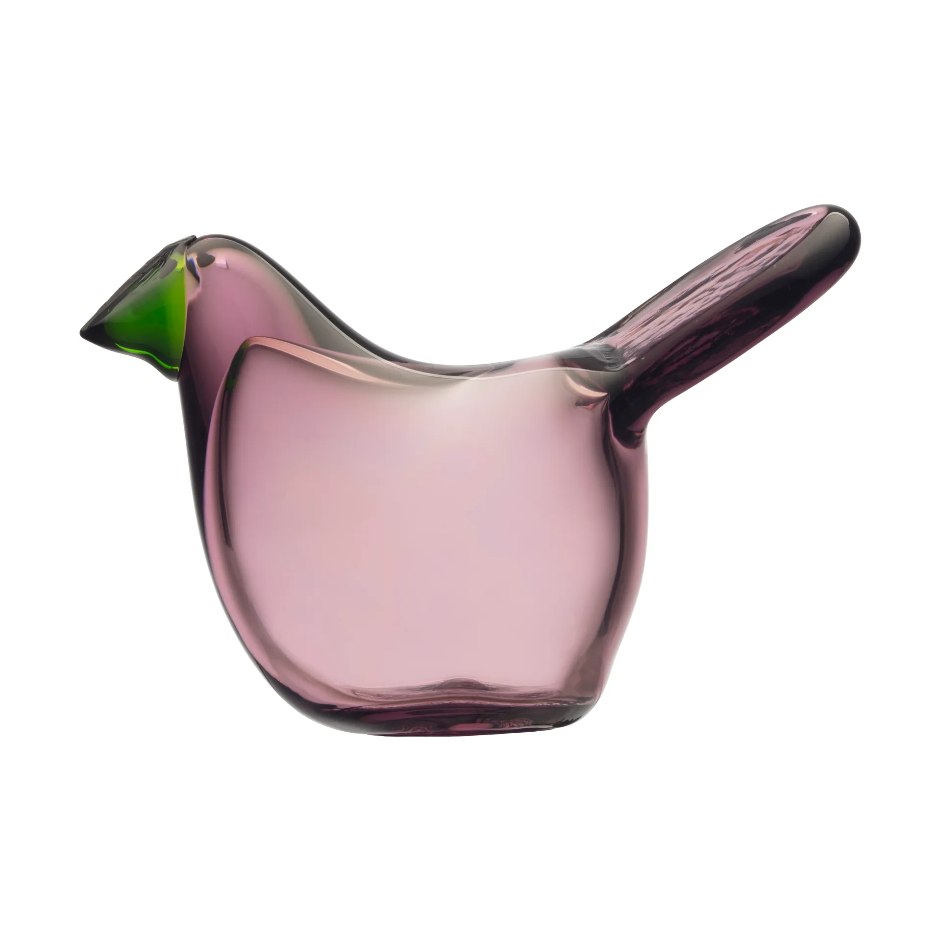 Birds by Toikka flugsnappare, Verde pino-rosa salmone Iittala
