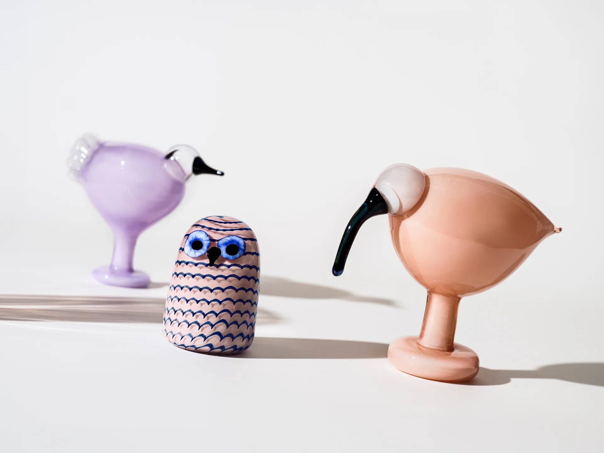 Birds by Toikka leppäinen, Lilla chiaro Iittala