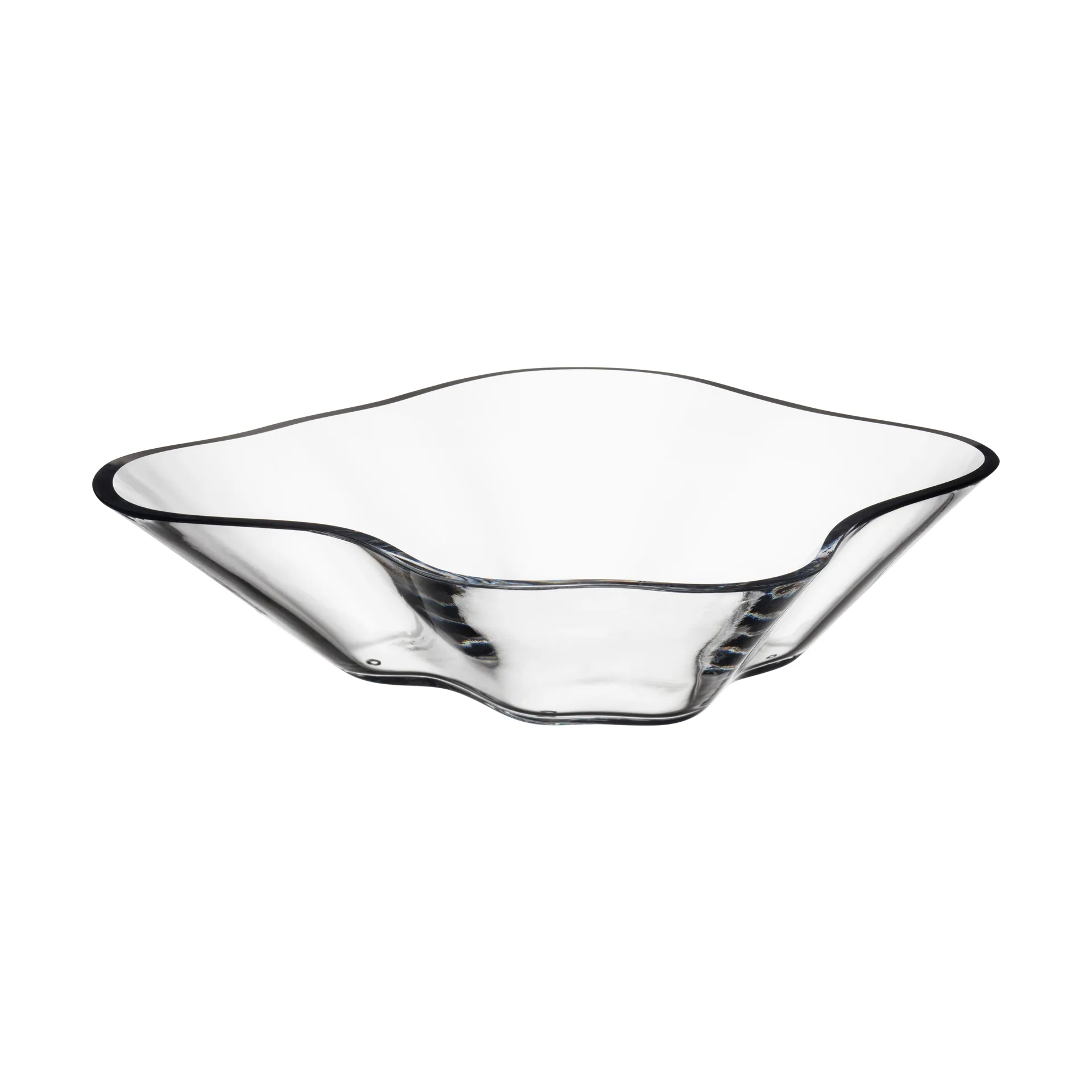 Ciotola Aalto blomma 279x75 mm, Trasparente Iittala