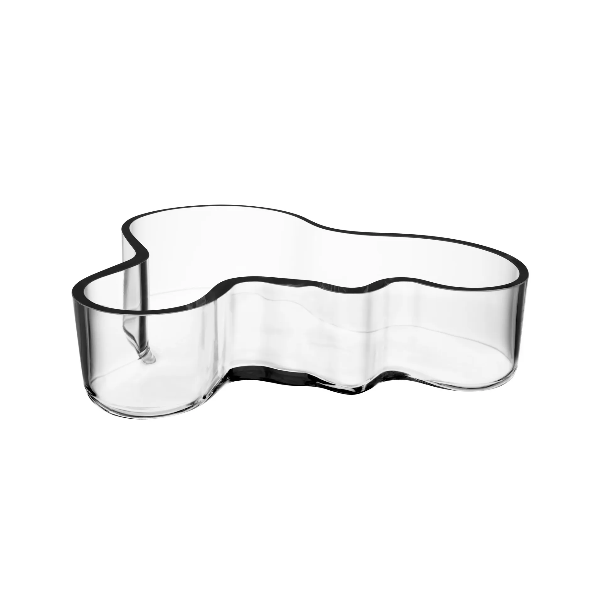 Ciotola Alvar Aalto 50x195 mm, trasparente Iittala