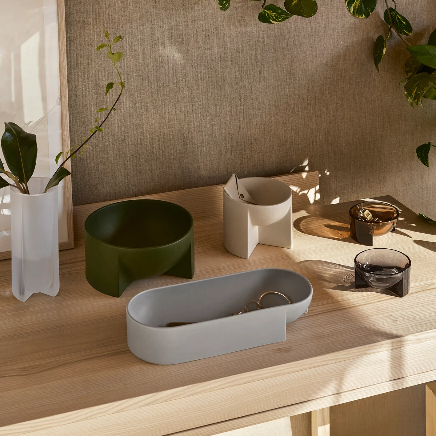 Ciotola in ceramica Kuru 14x16 cm, beige Iittala