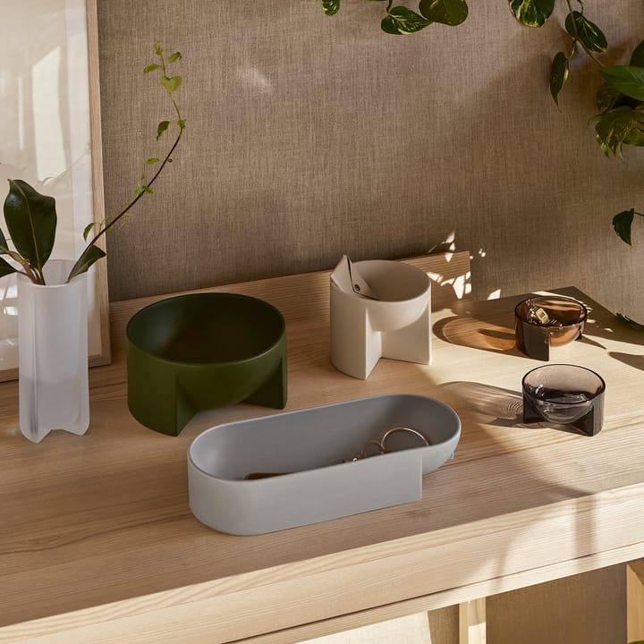 Ciotola in vetro Kuru 6x13 cm - grigio - Iittala